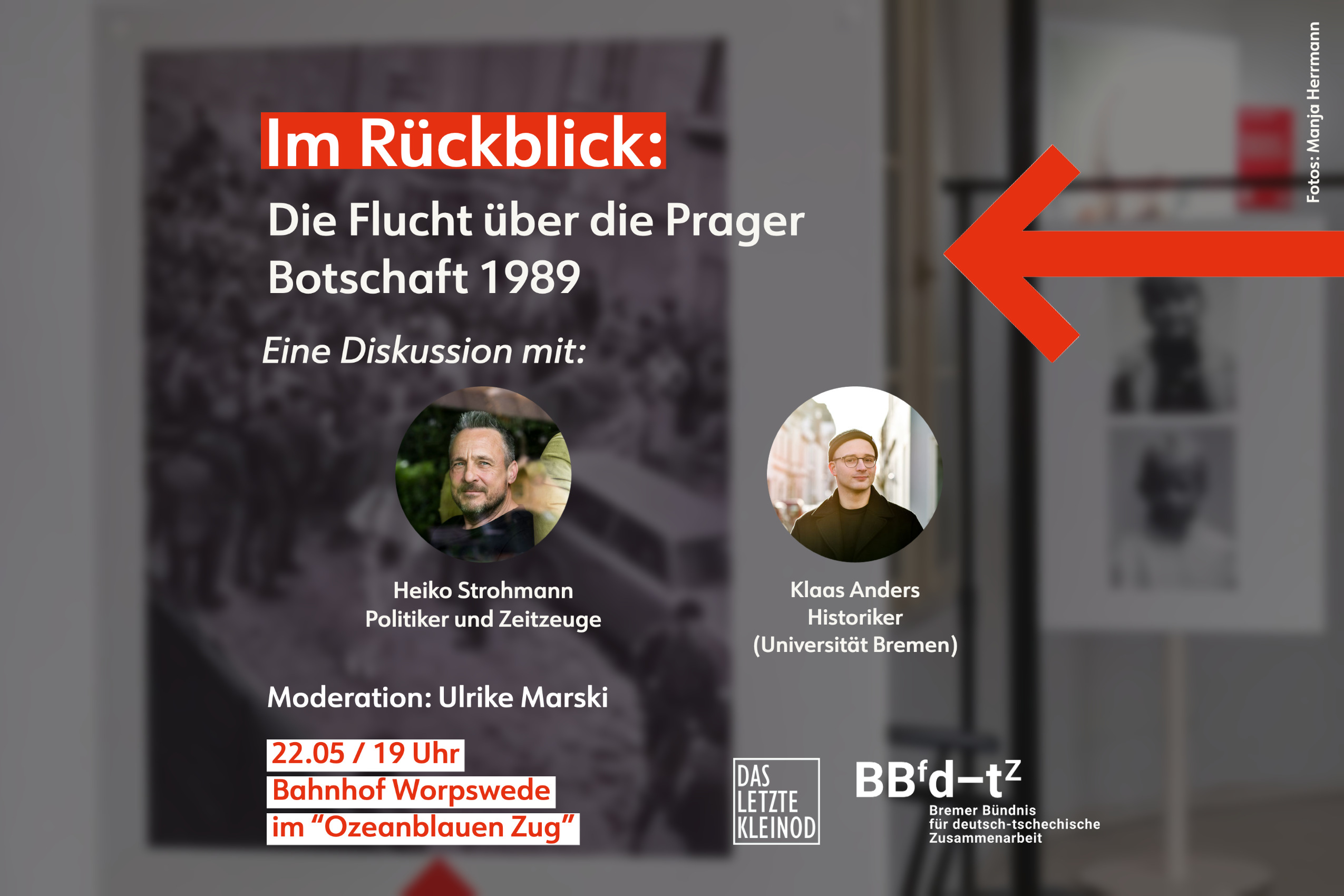 Read more about the article Veranstaltungstipp: Die Flucht über die Prager Botschaft 1989