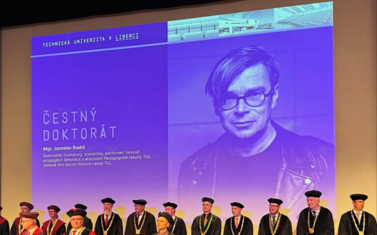 Read more about the article Jaroslav Rudiš receives honorary doctorate